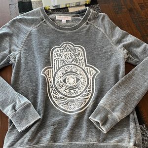 Like new, Spiritual Gangster light sweatshirt.